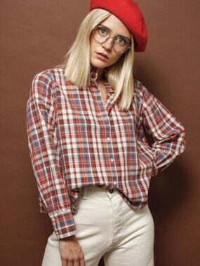 The Great plaid shirt size 3 (L)
